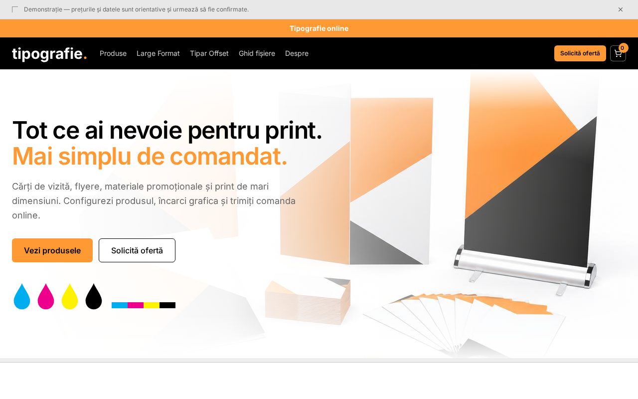 Website built by VIBEZ for PrintShop Express
