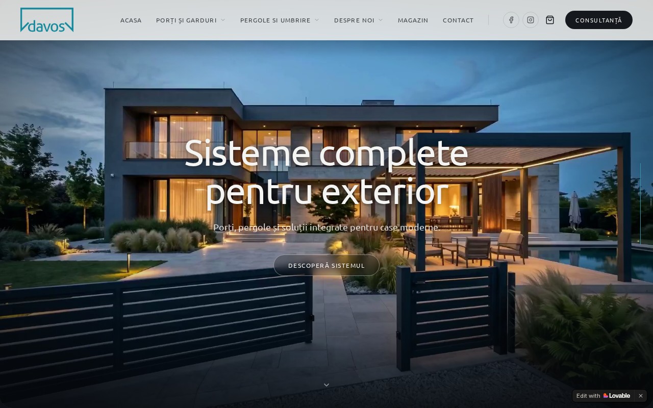 Website built by VIBEZ for Davos Mirror