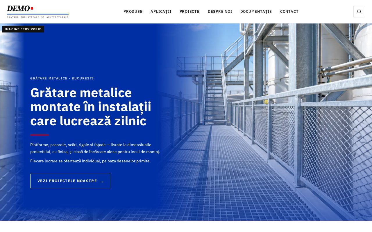 Website built by VIBEZ for STACO Romania Showcase